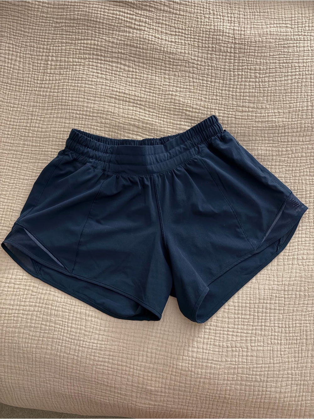 NWOT- lululemon athletica Navy Athletic Running Shorts